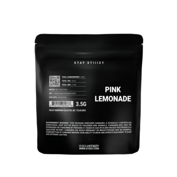 - PINK LEMONADE - 3.5G Black Label Mylar